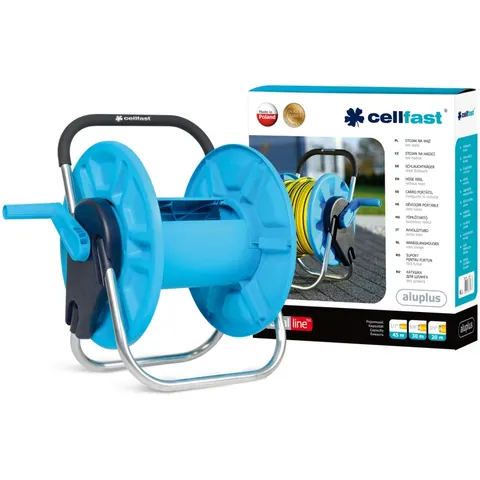 Wózek Stojak na wąż ALUPLUS 1/2" 60 m 55-160 Cellfast