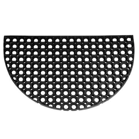 Wycieraczka ażurowa półokrągła GUMMY 22mm 45x75 KRYSTYNKA