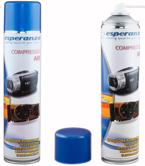 Sprężone powietrze 600ml. ESPERANZA es118