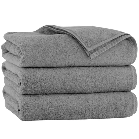 Zestaw 3x ręcznik primo 70x140 grey 095 450gr. 100% bawełna DETEXPOL