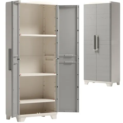 Szafa gospodarcza ARMADIO LINEAR WOOD wysoka 248100 KETER