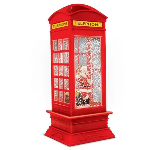 Świąteczna Śnieżna BUDKA TELEFONICZNA FLX-2 Forever Light