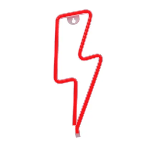 Neon LED PIORUN czerwony Bat + USB FLNEO6 Forever Light