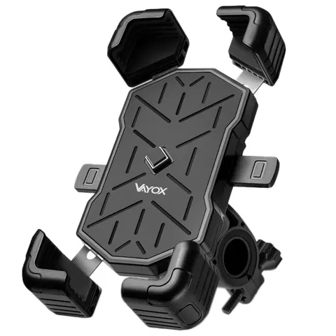 Uchwyt na telefon rowerowy/motocyklowy czarny VA0344 Vayox