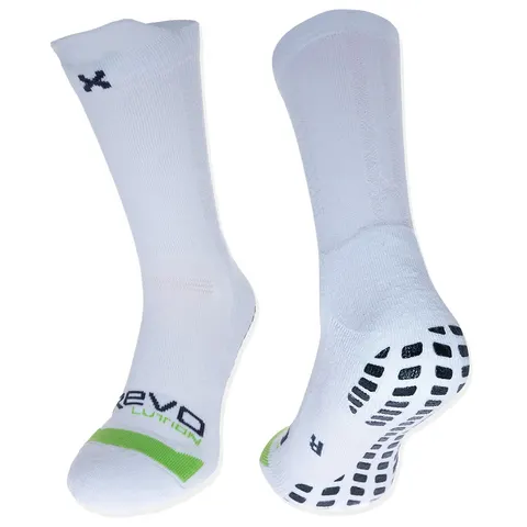 Skarpety sportowe antypoślizgowe revolution pure junior 35-40 białe proskary