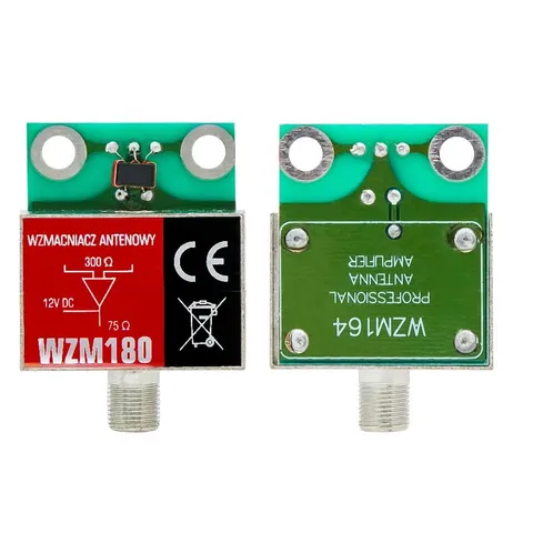 Wzmacniacz antenowy Ekranowany 30dB Ceramiczny WZM180 3529