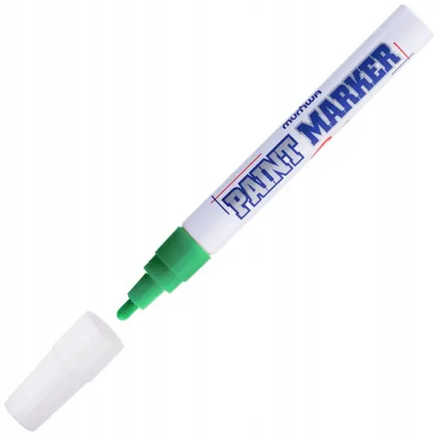 Marker olejowy 4 mm zielony (1 szt) MunHwa