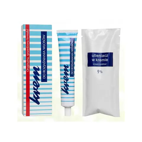 OLA COSMETICS Krem do rozjaśniania włosów, 50 g + 70 g