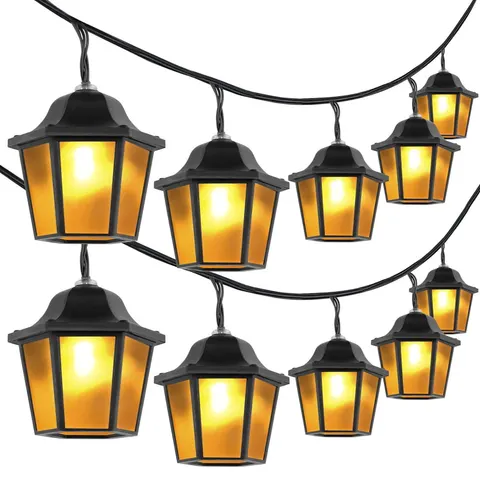 Girlanda solarna ogrodowa LATARENKI 10LED ARIA 830 LUMILED
