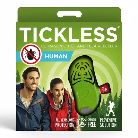 Brelok przeciw Kleszczom Human Green Tickless, Zielony PRO-102GR