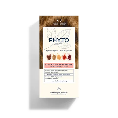 PHYTO Farba Do Włosów PHYTOCOLOR 7.3 Złoty Blond Farba Do Włosów