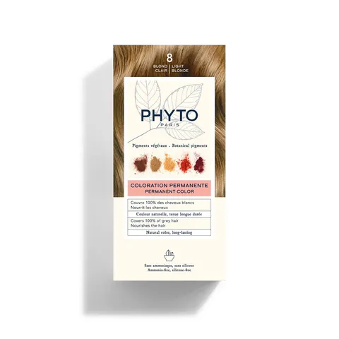 PHYTO Farba Do Włosów PHYTOCOLOR 8 Jasny Blond