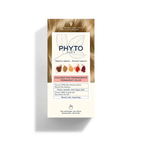 PHYTO Farba Do Włosów PHYTOCOLOR 9 Bardzo Jasny Blond