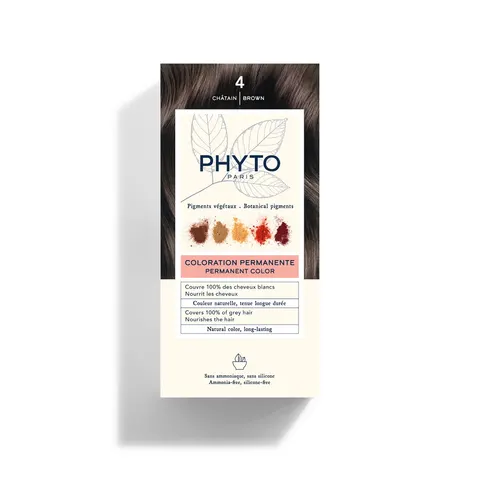 PHYTO Farba Do Włosów PHYTOCOLOR 4 Kasztan
