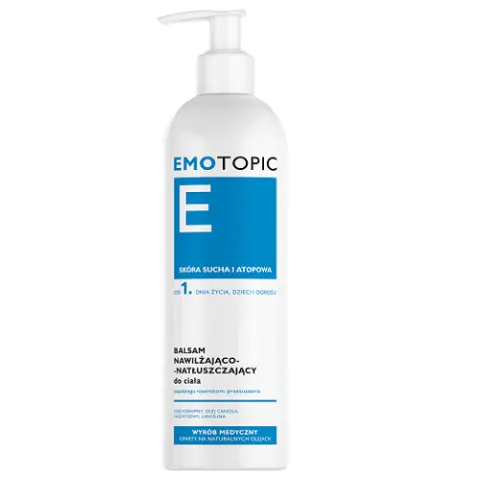 EMOTOPIC MED+ Balsam Nawilżająco-Natłuszczający Do Ciała- 400 ml