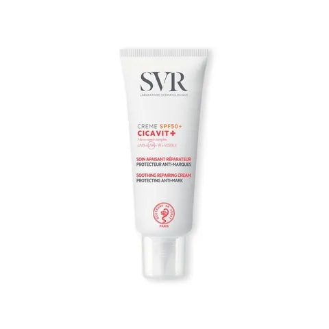 SVR Cream CICAVIT+ - Krem kojąco-regenerujący SPF50 + - 40 ml