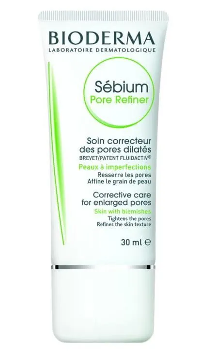BIODERMA SEBIUM PORE REFINER krem do twarzy zwężający pory dla skóry trądzikowej 30 ml