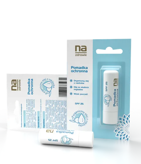 NA ZDROWIE Pomadka Ochronna Do Ust SPF25 4,9 g