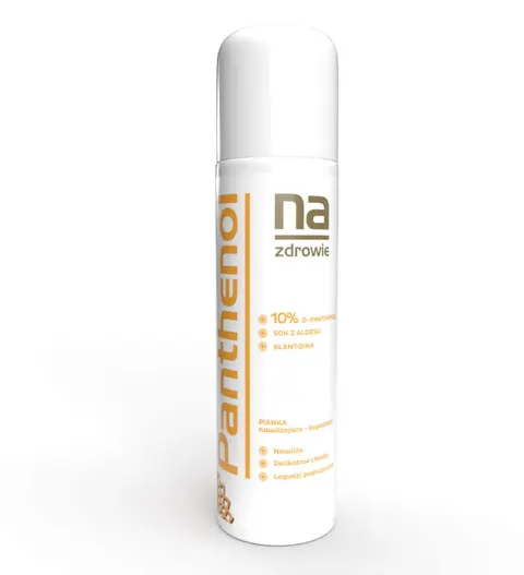 NA ZDROWIE Panthenol 10% Spray Nawilża i chłodzi skórę - 150 ml