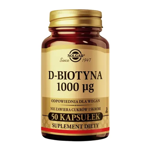 Solgar Biotyna 1000 ug (50 kap)
