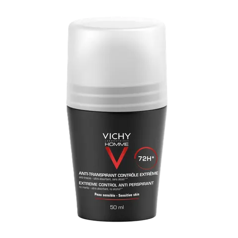VICHY Homme [72h] Antyperspirant Roll-On Extreme Control - 50 ml