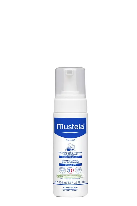 MUSTELA Szampon w piance dla niemowląt 150 ml