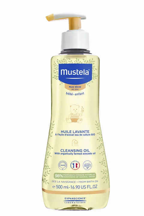 Mustela BebeCleansing Oil Olejek do kąpieli 500ml