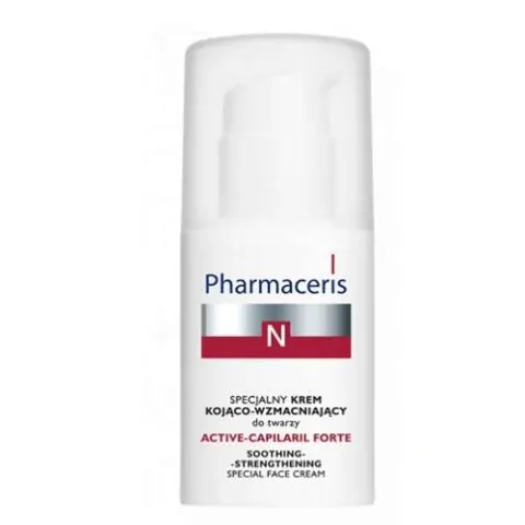 PHARMACERIS N ACTIVE-CAPILARIL Forte Krem Kojąco-Wzmacniający do twarzy 30 ml