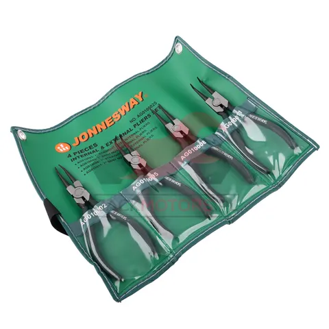 Szczypce / kleszczyki do segerów 180mm 7'' zestaw 4 szt jonnesway
