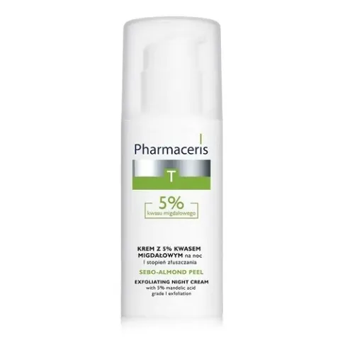 PHARMACERIS T SEBO-ALMOND PEEL Krem z 5% kwasem migdałowym - 50 ml