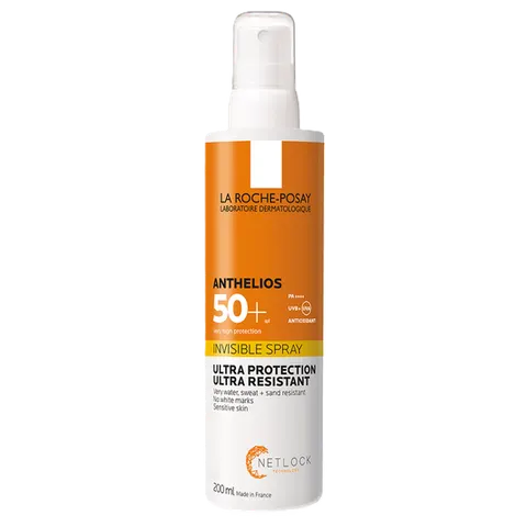 LA ROCHE-POSAY Anthelios Niewidoczny Spray SPF50+ - 200 ml