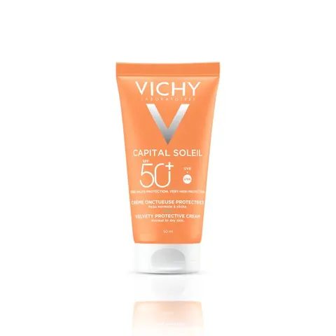 VICHY CAPITAL SOLEIL Ochronny Krem Aksamitny SPF50+ - 50ml