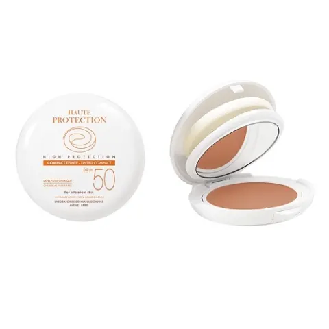 AVENE Podkład SPF50+ piaskowy do skóry nietolerującej filtrów chemicznych i substancji zapachowych 10 g