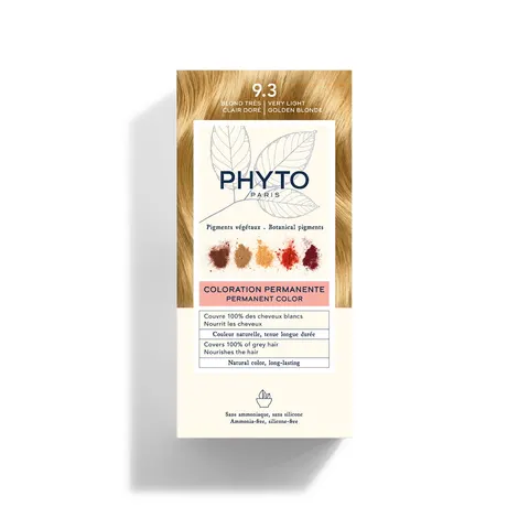 PHYTO Farba do włosów PHYTOCOLOR 9.3 Bardzo jasny złoty blond