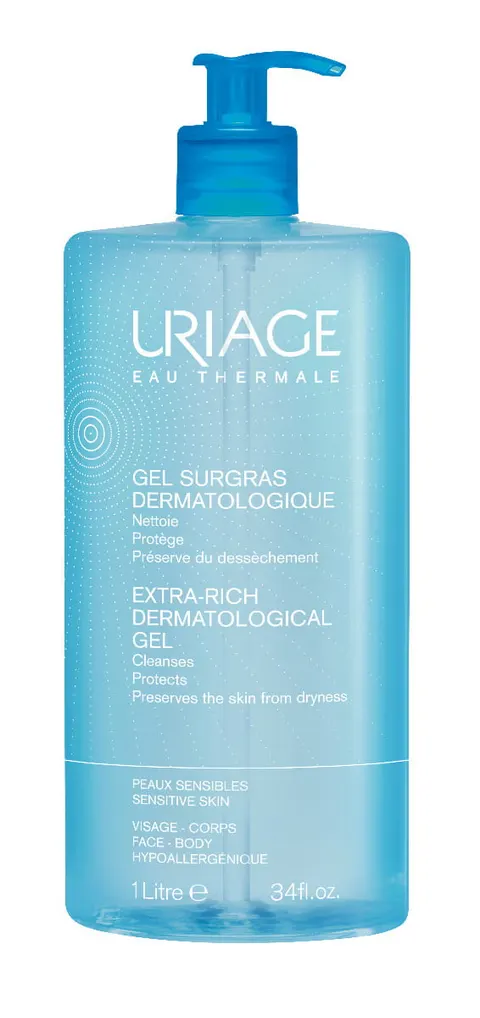 URIAGE Eau Thermale Dermatologiczny Żel Do Mycia - 1000 ml