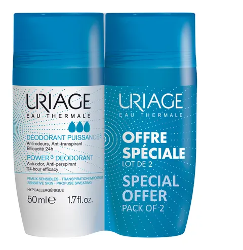 URIAGE Duopack Antyperspirant Roll-On - 50 ml [Data ważności: 30.11.2026]