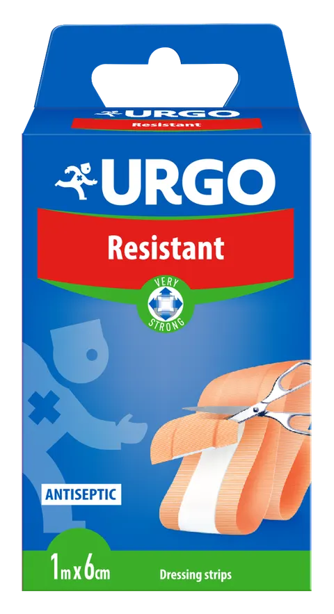 URGO Resistant Antyseptyczny Opatrunek Do Cięcia 1mx6cm