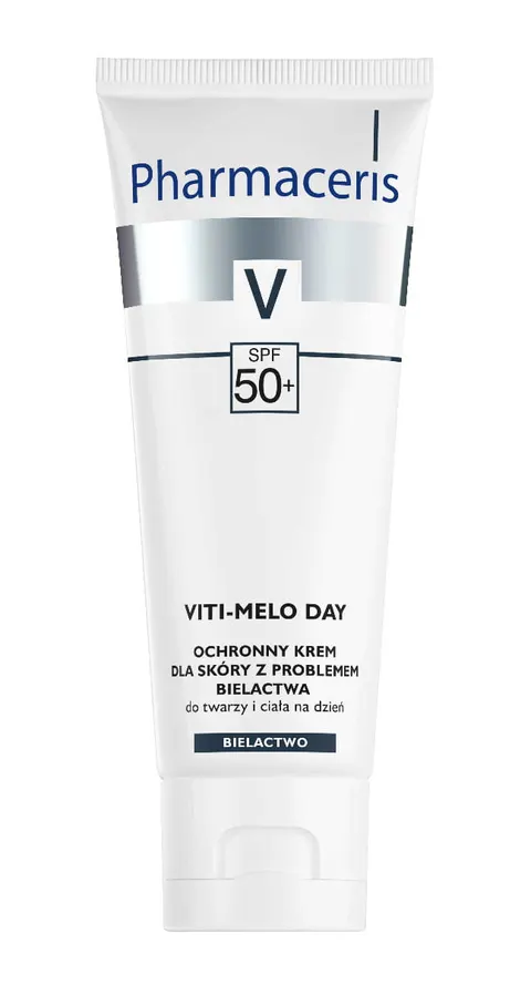 PHARMACERIS V VITI-MELO DAY Ochronny Krem Dla Skóry Z Problemem Bielactwa - 75 ml