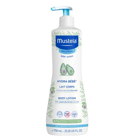 MUSTELA Hydra Bébé Mleczko Do Ciała - 750 ml