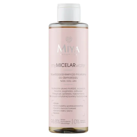 MIYA Cosmetics MyMICELARwater Nawilżająca Esencja Micelarna do demakijażu - 200ml