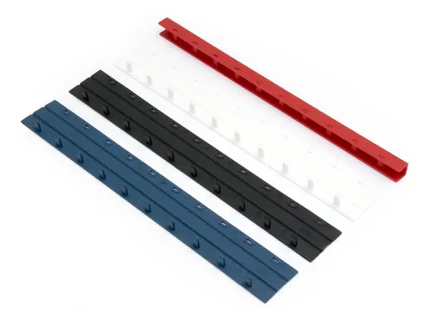 Listwy zatrzaskowe Greenbindery 10mm/50szt NIEBIESKI