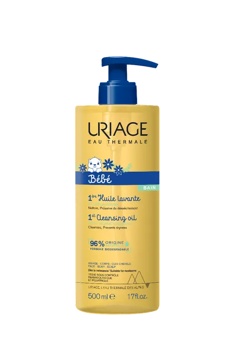 URIAGE BÉBE 1st Olejek Oczyszczający Dla Dzieci - 500 ml