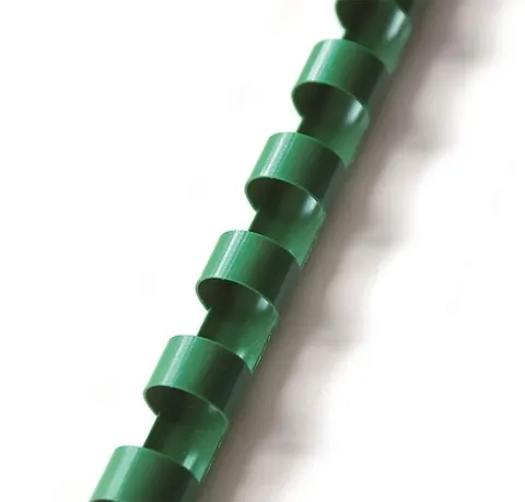 Grzbiet plastikowy do bindowania 32mm/50szt Argo - kolor ZIELONY