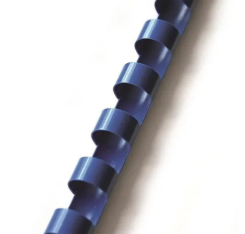 Grzbiet plastikowy 45mm/NIEBIESKI/50szt Argo