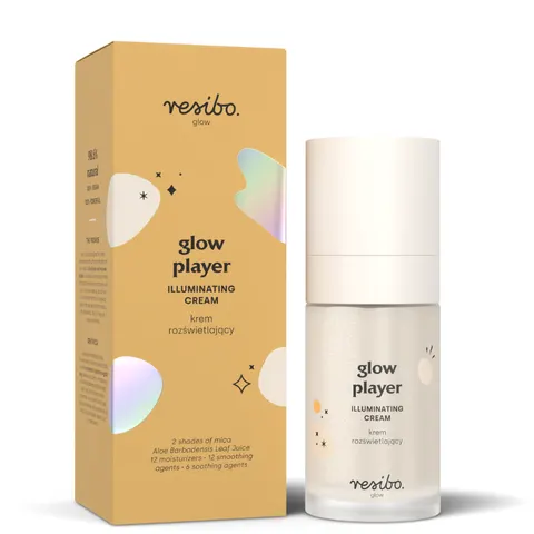 RESIBO GLOW PLAYER Rozświetlający Krem Do Twarzy - 30ml