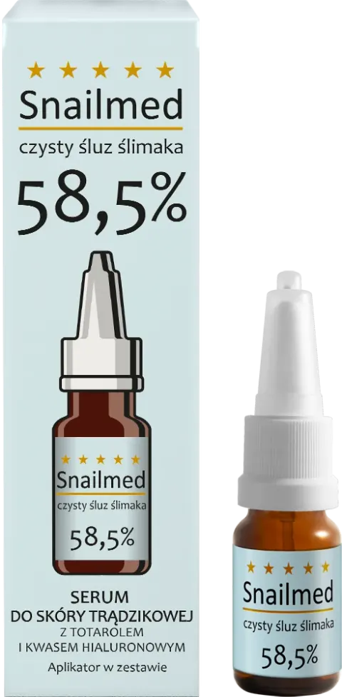 SNAILMED Serum Z Totarolem Na Trądzik, Zawiera Aplikator - 8 ml
