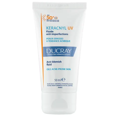 DUCRAY KERACNYL UV Fluid Przeciw Niedoskonałościom - 50 ml