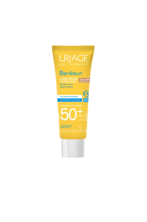 URIAGE Bariesun Przeciwsłoneczny Krem Tonujący SPF 50+ Opalony Beż - 50 ml