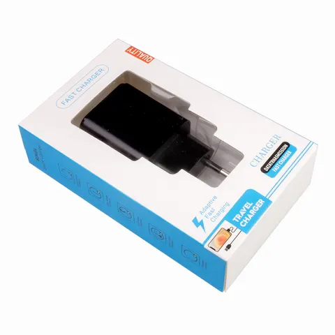 Ładowarka sieciowa - OSI Quick Charge 3.0 - 18 W - czarny - OPUS
