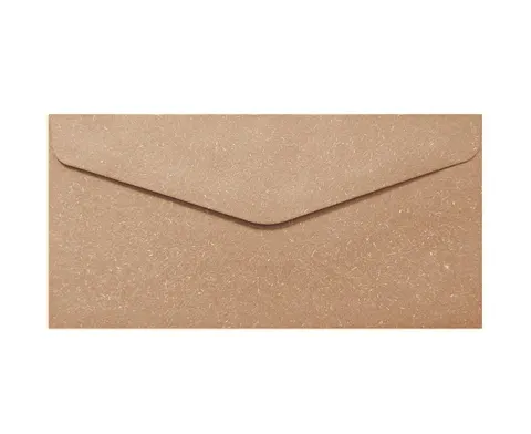 Koperta / koperty ozdobne DL Wood PUDROWY RÓŻ opk 10szt 120g/m2